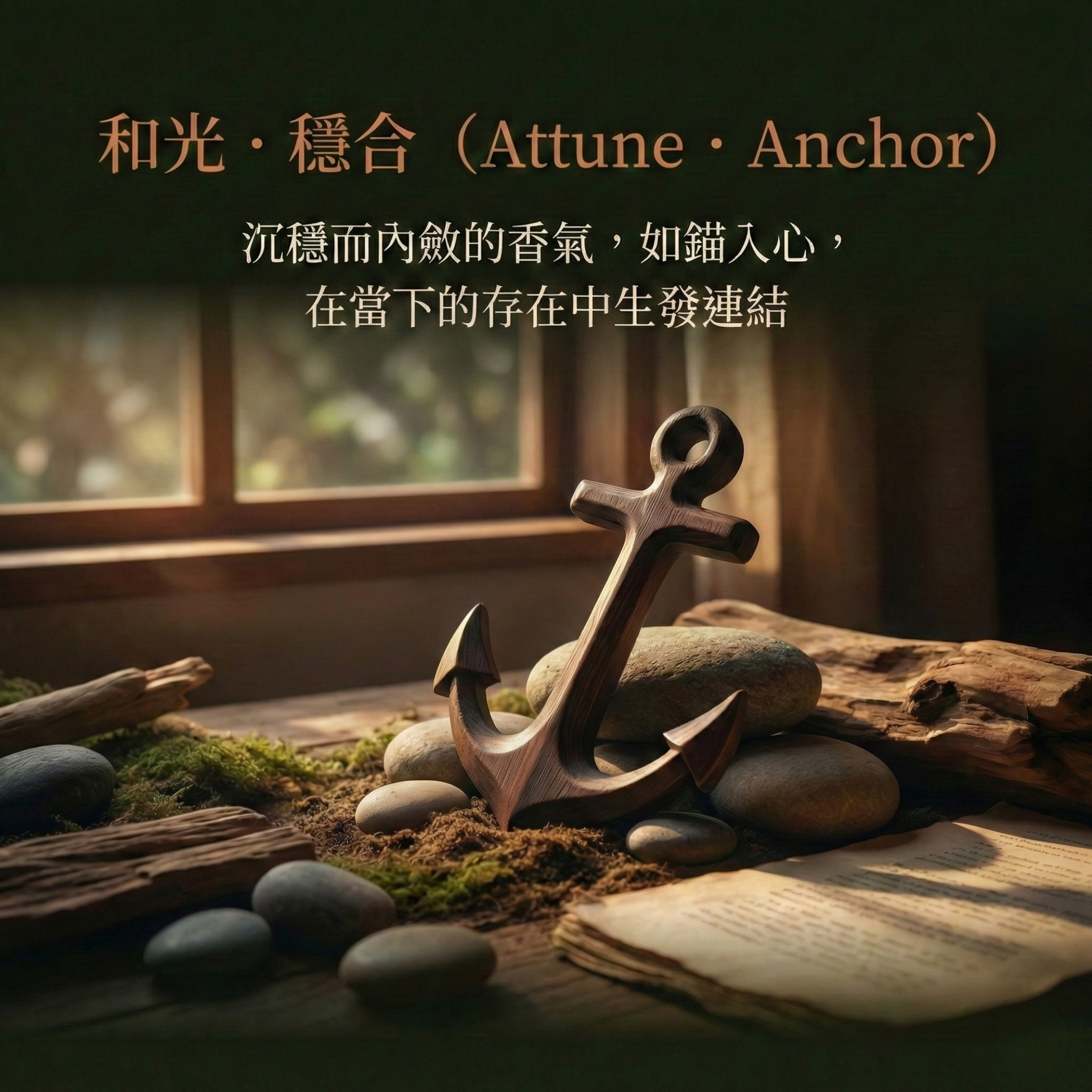 和光 · 穩合 Attune · Anchor